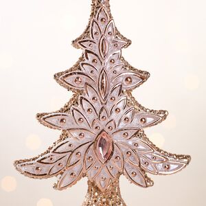 Елочная игрушка В Лесу Родилась Елочка 16 см розовое золото, подвеска Forest Market фото 8