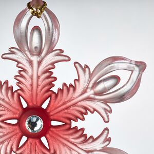 Елочная игрушка Снежинка - Первый снег в Стокгольме 7 см Forest Market фото 2