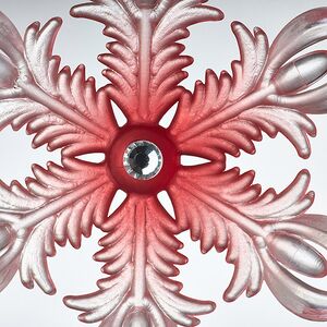 Елочная игрушка Снежинка - Первый снег в Стокгольме 7 см Forest Market фото 3