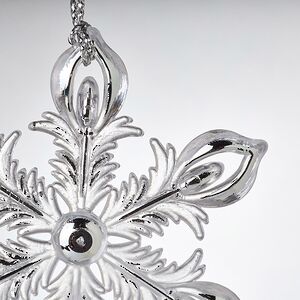 Елочная игрушка Снежинка - Первый снег в Дублине 7 см, подвеска Forest Market фото 2