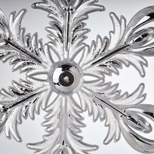 Елочная игрушка Снежинка - Первый снег в Дублине 7 см, подвеска Forest Market фото 3