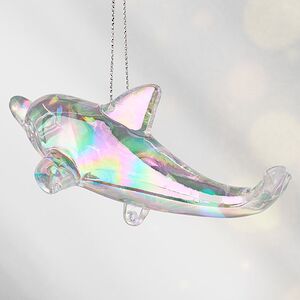 Елочная игрушка Дельфин - Радужный Бриз 7 см, подвеска Forest Market фото 3