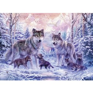 Пазл Северные волки, 1000 элементов Ravensburger фото 1