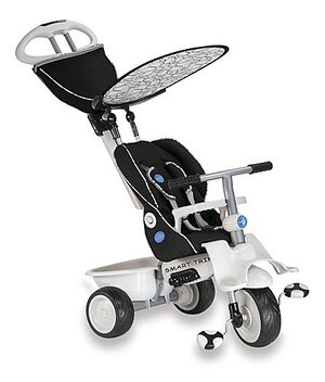 Велосипед Smart Trike Recliner Stroller, черный