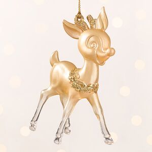 Елочная игрушка Олененок Ингрид из Жемчужной Долины 12 см, подвеска Forest Market фото 3