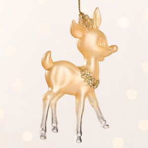 Елочная игрушка Олененок Ингрид из Жемчужной Долины 12 см, подвеска Forest Market фото 5
