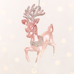 Елочная игрушка Олененок Марлен из Розовой Долины 12 см, подвеска Forest Market фото 3