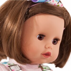 Кукла Маффин шатенка - Цветы 33 см, закрывает глаза Gotz (Готц) фото 2