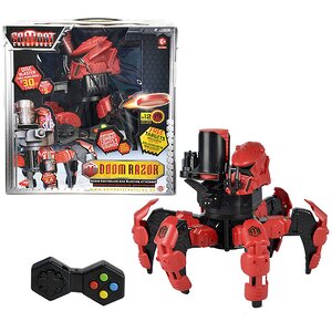 Радиоуправляемый робот-паук Doom Razor 33*33*35 стреляет дисками DICKIE TOYS фото 2