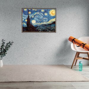 Пазл-репродукция Звездная ночь - Винсент Ван Гог, 1000 элементов Educa фото 2