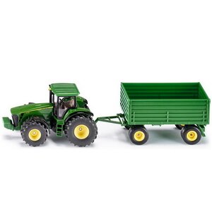 Трактор John Deere с прицепом 1:50, 26 см SIKU (Сику) фото 1