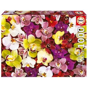 Пазл Коллаж из орхидей, 1000 элементов Educa фото 2