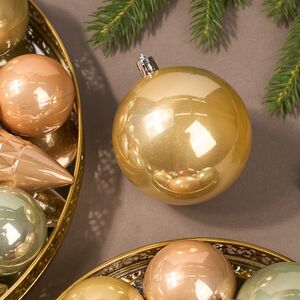 Набор пластиковых шаров Charmic - Nude Flowers 5-12 см, 31 шт Winter Deco фото 5