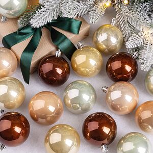 Коллекция пластиковых шаров Salute - Эдемские Цветы 6 см, 16 шт Winter Deco фото 1