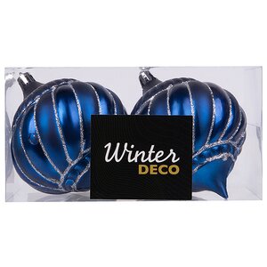 Набор пластиковых игрушек Sapphiro Ramona 10 см, 2 шт Winter Deco фото 3