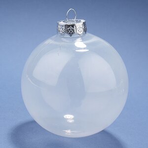 Набор пластиковых шаров Albertine - White Glaze 10 см, 4 шт Winter Deco фото 4