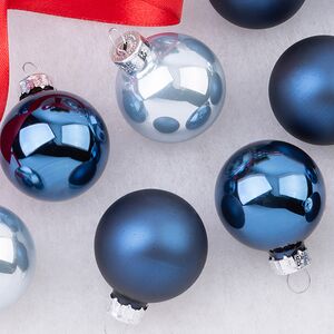 Коллекция стеклянных шаров Лунный Свет 3.5 см, 16 шт Winter Deco фото 2