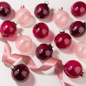 Елочные шары Bubble: Королевская Грация 6 см, 15 шт, стекло