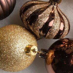 Набор пластиковых шаров Magic Suite: Wild Glam, 6-7 см, 60 шт Winter Deco фото 4