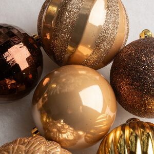 Набор пластиковых шаров Magic Suite: Wild Glam, 6-7 см, 60 шт Winter Deco фото 5