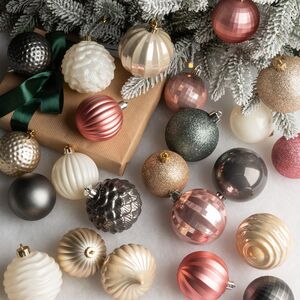 Набор пластиковых шаров Magic Suite: Жемчужный Фейерверк, 6-7 см, 60 шт