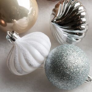 Набор пластиковых шаров Magic Suite: Морозный Рассвет, 6-7 см, 60 шт Winter Deco фото 4