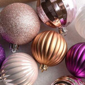 Набор пластиковых шаров Magic Suite: Нежные Грезы, 6-7 см, 60 шт Winter Deco фото 2