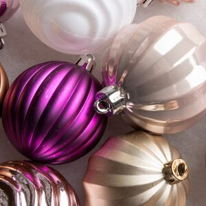 Набор пластиковых шаров Magic Suite: Нежные Грезы, 6-7 см, 60 шт Winter Deco фото 5