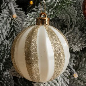 Набор пластиковых шаров Magic Suite: Обаяние Арктики, 6-7 см, 60 шт Winter Deco фото 2