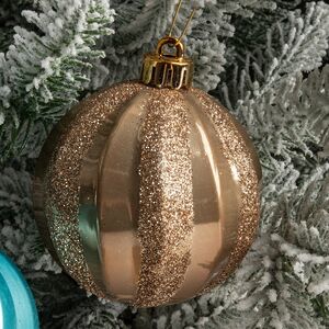 Набор пластиковых шаров Magic Suite: Обаяние Арктики, 6-7 см, 60 шт Winter Deco фото 5