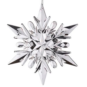 Елочная игрушка Снежинка - Mystery Winter 12 см двусторонняя Forest Market фото 2