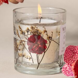 Ароматическая свеча в стакане Win Collection - Орхидея и Лилия 9 см Kaemingk фото 1