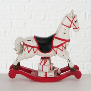 Декоративная фигурка Рождественская Лошадка-качалка 19 см Boltze фото 5