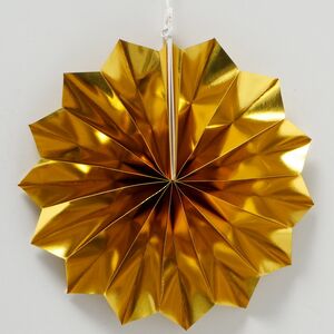 Набор бумажных украшений для интерьера White&Gold Geometry 6 шт Boltze фото 7