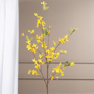 Искусственная ветка Форзиция Анхельм 104 см Boltze фото 3