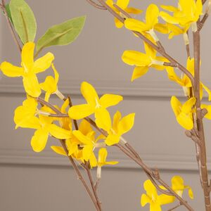 Искусственная ветка Форзиция Анхельм 104 см Boltze фото 2