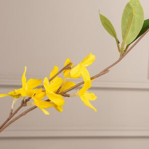 Искусственная ветка Форзиция Анхельм 104 см Boltze фото 4