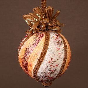 Винтажный елочный шар Рожер: Аллюзио 15 см Winter Deco фото 5