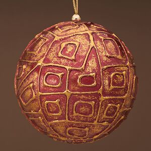 Винтажный елочный шар Зной Магриба: Ensemble 10 см