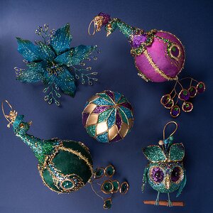 Елочная игрушка Сова Марселла - Sycamore Orchestra 14 см, подвеска Winter Deco фото 6