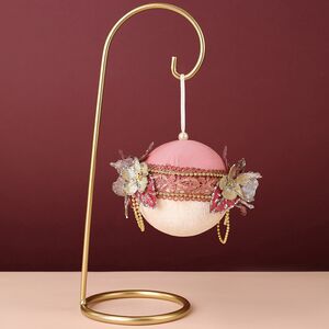 Винтажный елочный шар Rina Novella 11 см Winter Deco фото 2