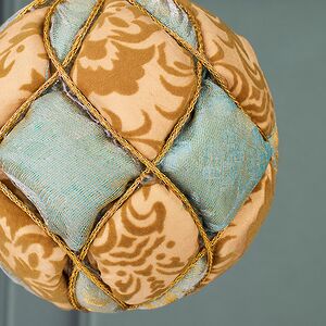 Винтажный елочный шар Romantisme Mer 10 см Winter Deco фото 2