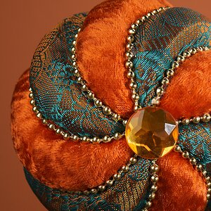 Винтажный елочный шар Закат Аскании 10 см Winter Deco фото 2