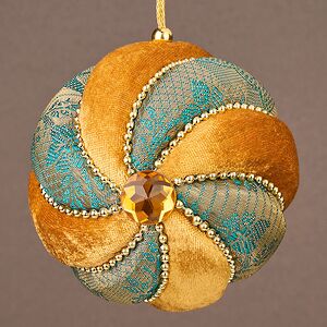 Винтажный елочный шар Восход Аскании 10 см