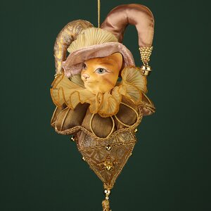 Елочная игрушка Кот из рода Голденов: Eclogae 25 см, подвеска Winter Deco фото 4