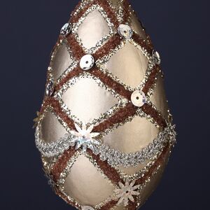 Винтажная елочная игрушка Bresa Venere 23 см, подвеска Winter Deco фото 2