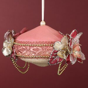 Винтажный елочный шар Цветение Меричи: Лес Саксен 15 см Winter Deco фото 5