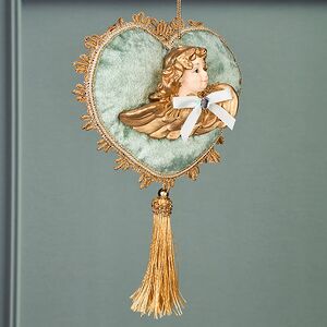 Винтажная елочная игрушка Лукавый Купидон - Pushkin Polonaise 25 см, подвеска Winter Deco фото 4