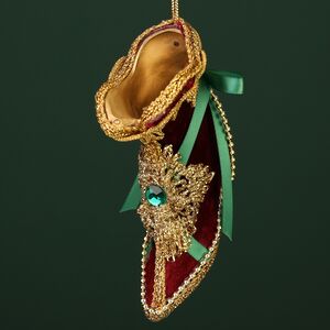 Елочная игрушка Сапожок Вилгельма - Pushkin Polonaise 9 см, подвеска Winter Deco фото 4