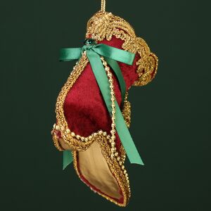 Елочная игрушка Сапожок Вилгельма - Pushkin Polonaise 9 см, подвеска Winter Deco фото 7